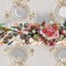 Trendables Plastic Plates for Party Fancy Plastic Dinner Plates For Guest 7.5 inch Dessert Plates & 10 Inch Thin Delicate Disposable Dinnerware Charger Plate Set